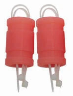 21 SILICONE EXHAUST COUPLER NEON OR (2)