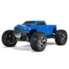 Arrma 1/10 Bigrock Crew Cab 4x4 3S BLX Blue RTR Step Up From Brushed Bashing To The 50+ Mph Performance Of The 1/10 Scale Big Rock Crew Cab 4X4. Its Body Supplies Realistic "street" Style, And Inside, ARRMA Has Given This Monster The Toughness To Tak