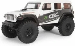 "AXI00002V2T1" SCX24 2019 Jeep Wrangler JLU CRC 1/24 4WD RTR Wht