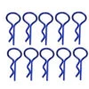 BENT MEDIUM BODY PINS NAVY BLUE (10) -Remote Control Toy Car bent medium body pins navy blue 10