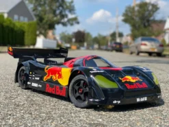 DELTA PLASTIK 8500 JAG XRS LI BODY FITS ARRMA INFRACTION, LIMITLESS, 1/7 SCALE 2MM - With Wing And Decals