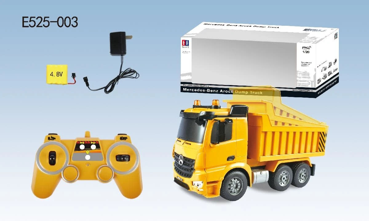Double E EE-IMEX 1/20 MERCEDES-BENZ AROCS DUMP TRUCK 3 Double E EE-IMEX 1/20 MERCEDES-BENZ AROCS DUMP TRUCK