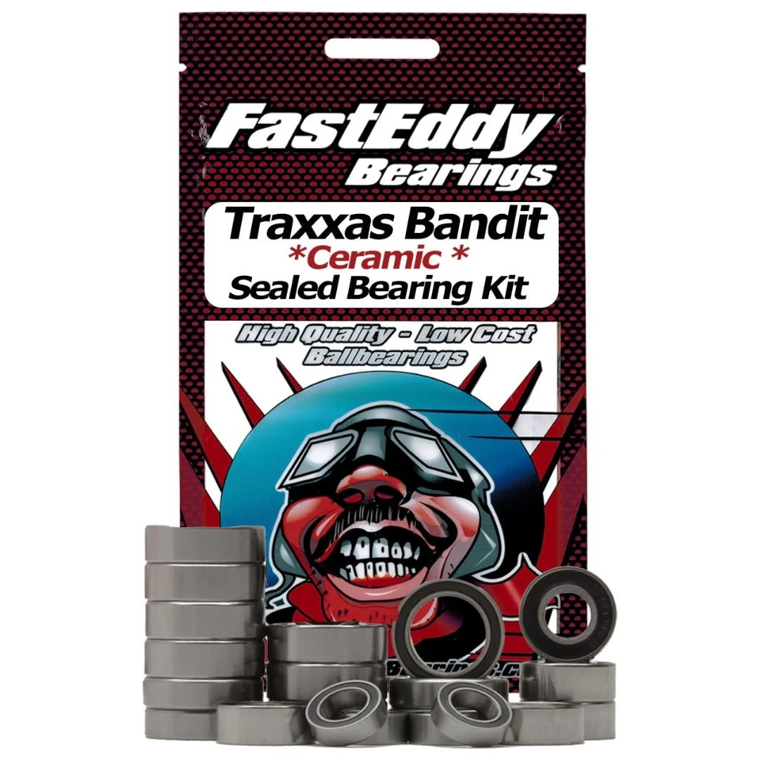 FAST EDDIE Traxxas Bandit Ceramic Rubber Sealed Bearing Kit 3 FAST EDDIE Traxxas Bandit Ceramic Rubber Sealed Bearing Kit