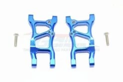 GPM GPM RACING TRAXXAS 4-TEC 2.0 BLUE ALUMINUM REAR SUSPENSION ARM SET GT056-B