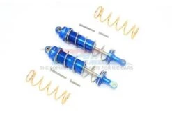 GPM GPM RACING TRAXXAS MAXX BLUE ALUMINUM FRONT/REAR 125MM SHOCK SET TXMS125F/R-B-S