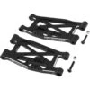 HOT RACING Black Aluminum Lower Front Arms- Super Rock Rey -Remote Control Toy Car hot racing black aluminum lower front arms super r
