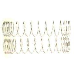 HOT RACING Hot Racing STE100MR08 Multi Rate Med Silver Rear Spring Set