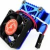 HOT RACING MH550TE06 BLUE MULTI MOUNT FAN HEAT SINK 36MM MOTORS -Remote Control Toy Car hot racing mh550te06 blue multi mount fan heat sin
