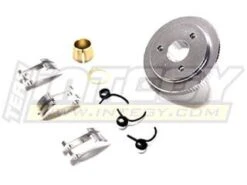 Integy 3-Piece Type 7075 Clutch Conversion For T-Maxx3.3 (4907, 4908, 4909, 4910) T3670SILVER