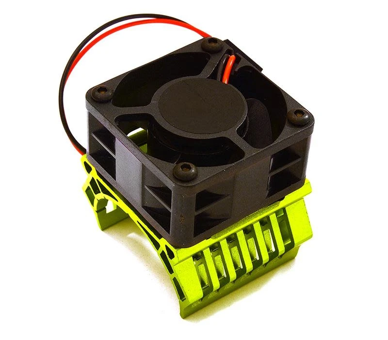 Integy 36mm Motor Heatsink+40mm Fan 16k Rpm For 1/10 Slash 4X4, Stampede 4X4, 4-Tec 2.0 C28601GREEN 3 Integy 36mm Motor Heatsink+40mm Fan 16k Rpm For 1/10 Slash 4X4, Stampede 4X4, 4-Tec 2.0 C28601GREEN
