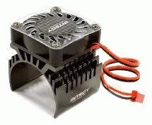 Integy 40x40mm High Speed Cooling Fan+Heatsink Mount For 40mm O.D. Motor