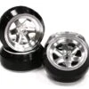 Integy Billet Machined Alloy 6 Spoke Wheel +8 Offset + Drift Tire (4) Set (O.D.=62mm) C23622SILVER -Remote Control Toy Car integy billet machined alloy 6 spoke wheel 8 offse 2