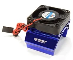 Integy HIGH SPEED COOLING FAN+HEATSINK MOUNT FOR 40MM O.D. MOTOR C25791BLUE