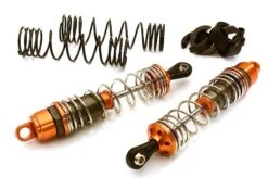 Integy Machined 100mm Rear Alloy Shocks For Traxxas 1/10 Stampede, Rustler & Slash