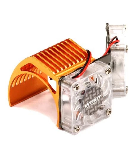 Integy Twin Motor Cooling Fan + Heatsink 540/550 2961ORANGE 3 Integy Twin Motor Cooling Fan + Heatsink 540/550 2961ORANGE