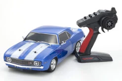 KYOSHO 1/10 1969 Chevy Camaro Z28 RTR, W/ Le Mans Body, Blue (Online Price Includes Ground Shipping To The Lower 48 States)