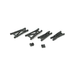 LOSI F/R Suspension Arm Set: Mini-T (inlc. Lwr 48 Ship)