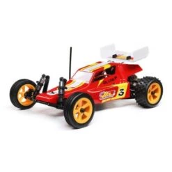 LOSI LOS01020T1 1/16 Mini JRX2 Brushed 2WD Buggy RTR, Red