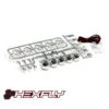Redcat Racing Hexfly LED Crawler Light Bar Set(5 Spotlight) Chrome -Remote Control Toy Car redcat racing hexfly led crawler light bar set5 sp