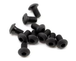 Team Losi Button Head Screws, M3 X 5mm (10)