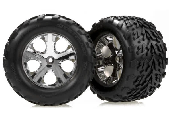 Traxxas 3668 TIRES/WHLS ASSM RR 2.8(2) 3 Traxxas 3668 TIRES/WHLS ASSM RR 2.8(2)