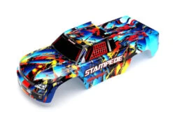Traxxas Body, Stampede®, Rock N' Roll (painted, Decals Applied)